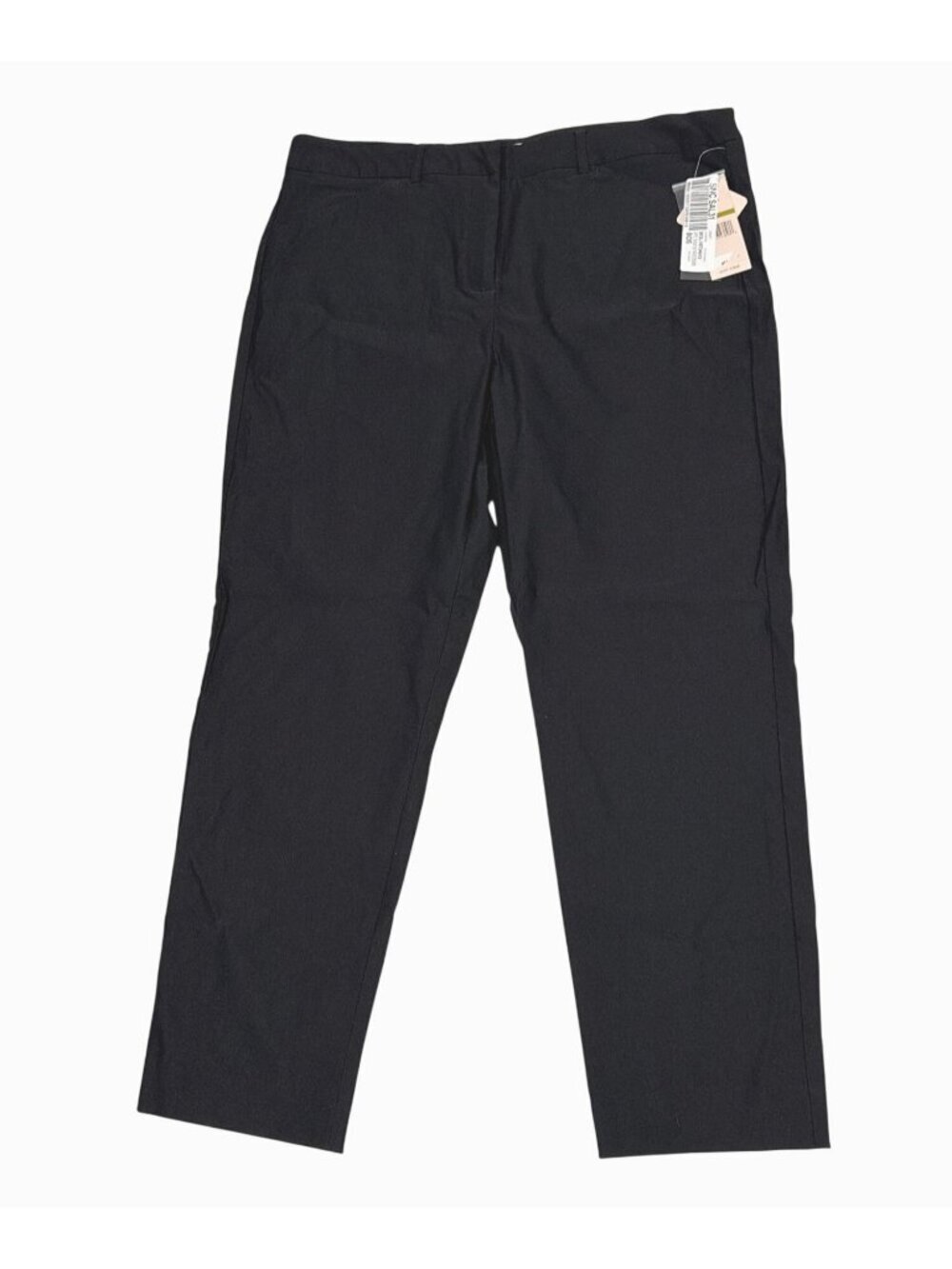 NWT Nanette Lepore Skinny Leg Pants Very Black Size 14 MSRP $78